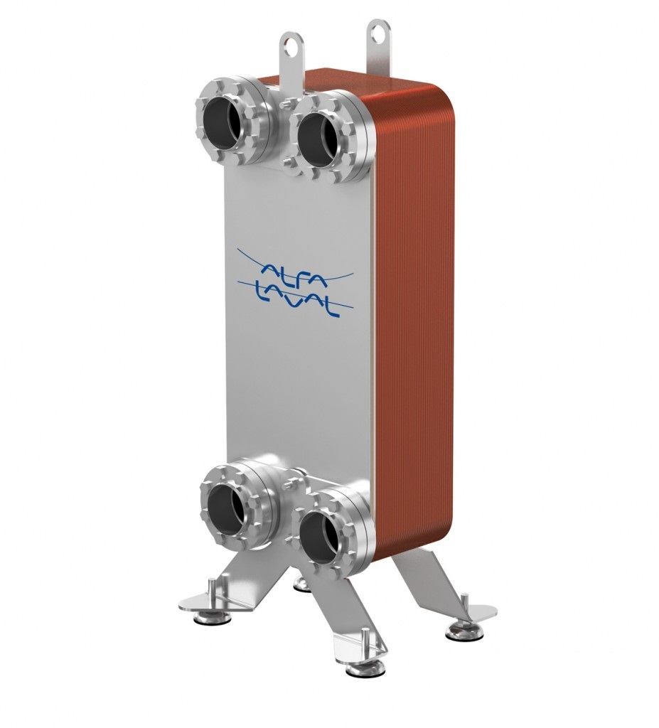 Подбор паяного пластинчатого теплообменника CB300, Alfa Laval