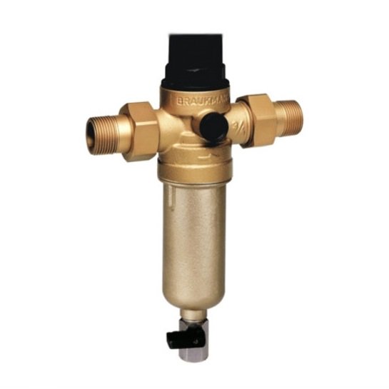 Фильтр сетчатый для горячей воды с прямой промывкой MiniPlus-FK06, Honeywell Braukmann